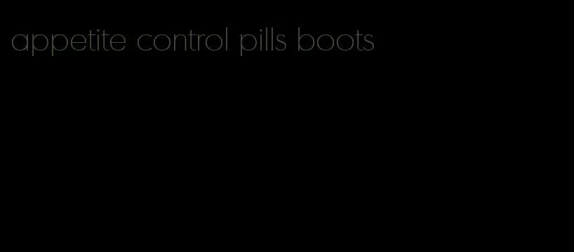 appetite control pills boots