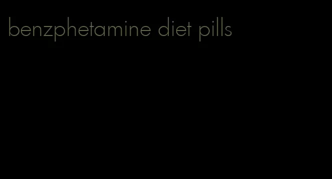 benzphetamine diet pills