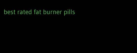 best rated fat burner pills