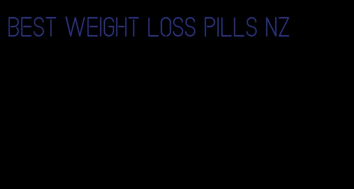best weight loss pills nz