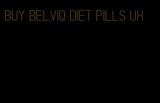 buy belviq diet pills uk