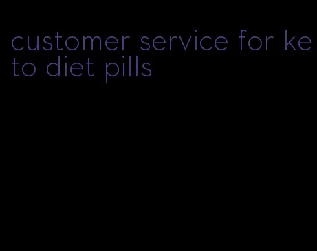 customer service for keto diet pills