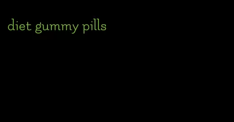 diet gummy pills