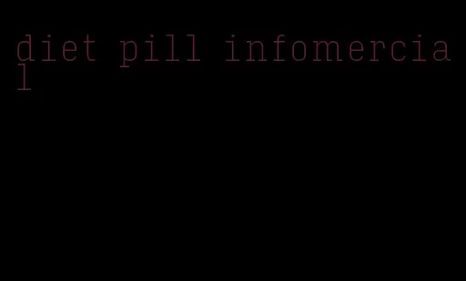diet pill infomercial