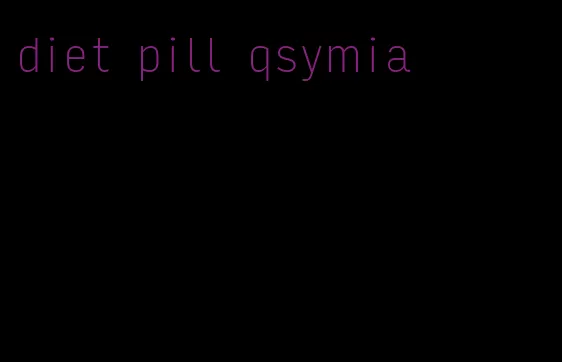diet pill qsymia