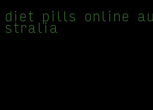 diet pills online australia