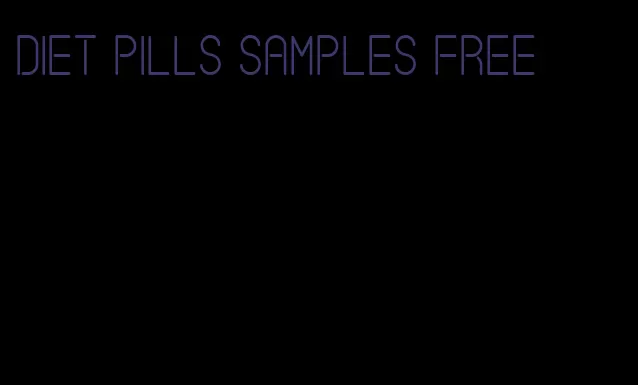 diet pills samples free