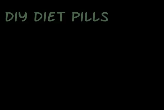 diy diet pills