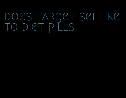 does target sell keto diet pills