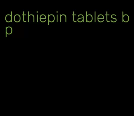 dothiepin tablets bp