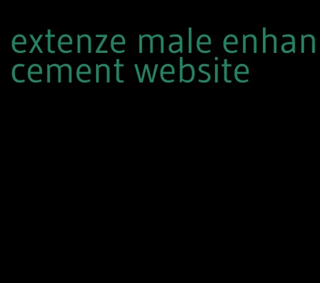 extenze male enhancement website