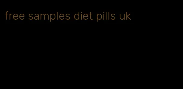 free samples diet pills uk