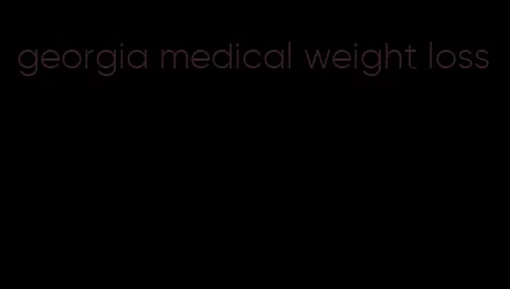georgia medical weight loss