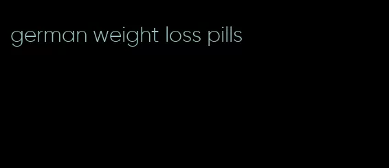 german weight loss pills