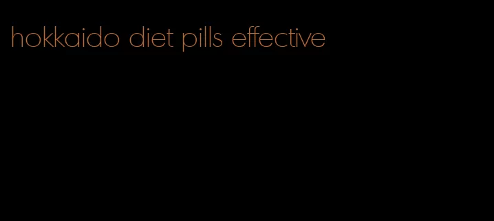 hokkaido diet pills effective