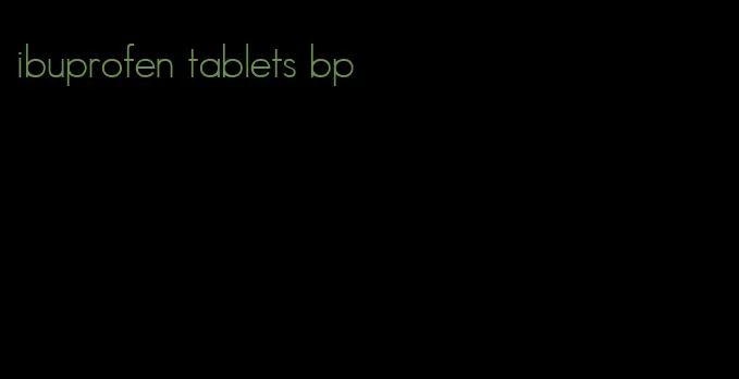 ibuprofen tablets bp