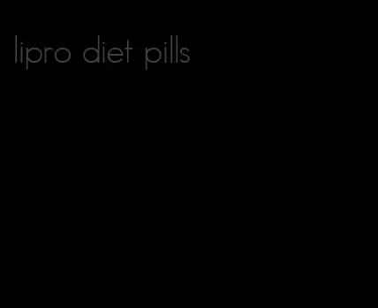lipro diet pills