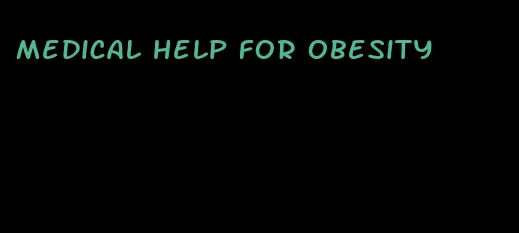medical help for obesity