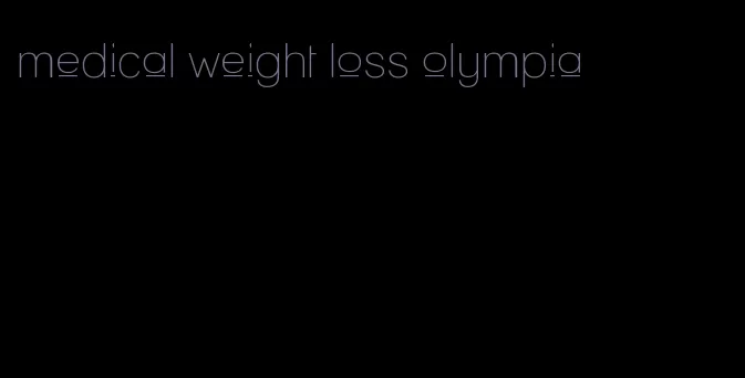 medical weight loss olympia
