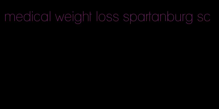 medical weight loss spartanburg sc