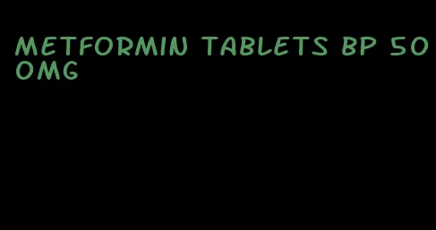 metformin tablets bp 500mg