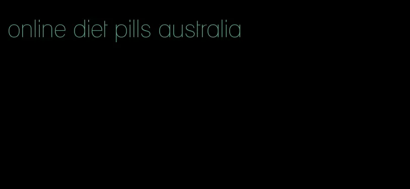 online diet pills australia