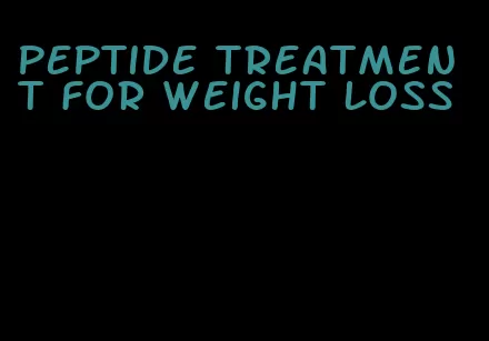 peptide treatment for weight loss