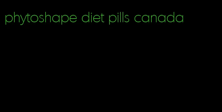phytoshape diet pills canada