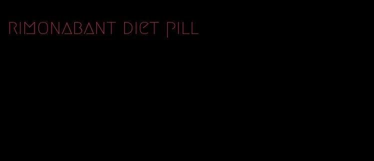 rimonabant diet pill