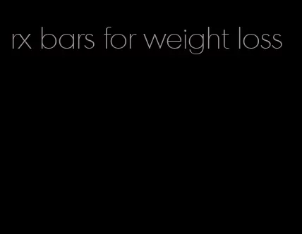 rx bars for weight loss
