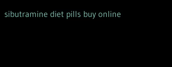 sibutramine diet pills buy online