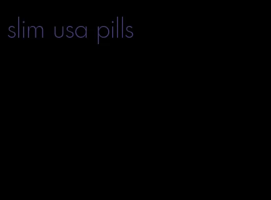 slim usa pills
