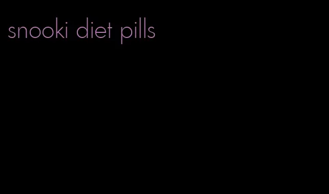 snooki diet pills
