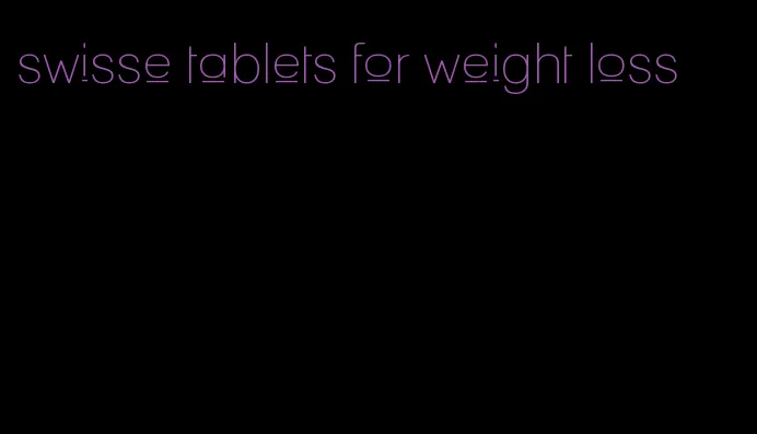 swisse tablets for weight loss