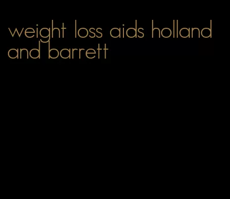 weight loss aids holland and barrett