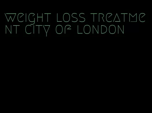 weight loss treatment city of london
