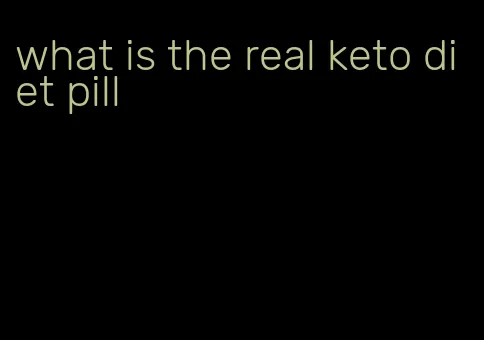 what is the real keto diet pill