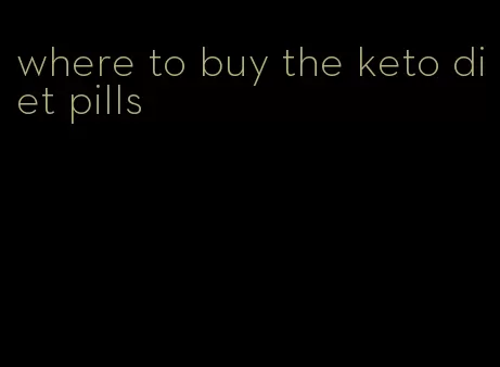 where to buy the keto diet pills