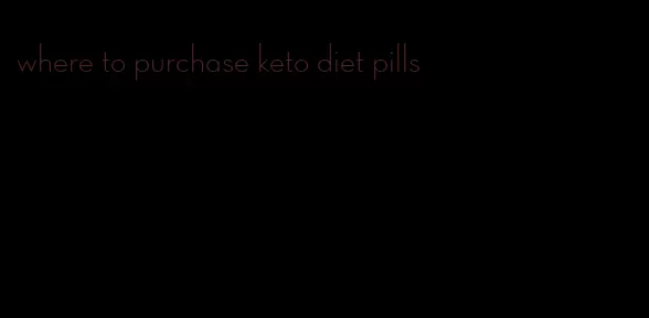 where to purchase keto diet pills