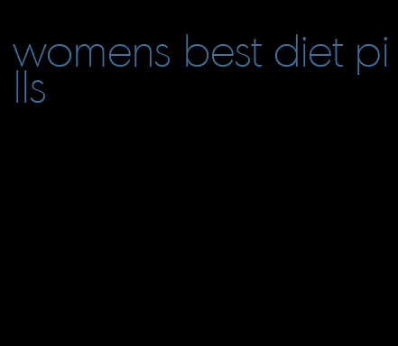 womens best diet pills